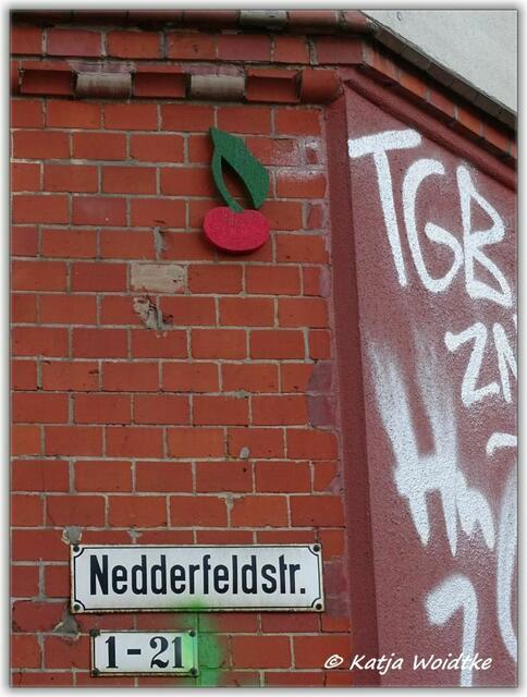 Kirsche in der Nedderfeldstraße in Hannover - Linden-Nord (Foto: Katja Woidtke)