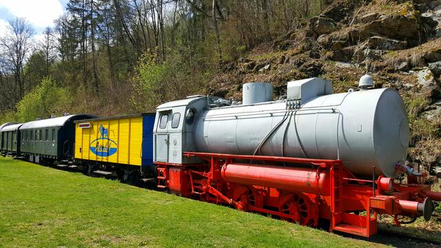 Infozentrum am Blechschmidtenhammer / ehem. Bahn durchs Höllental