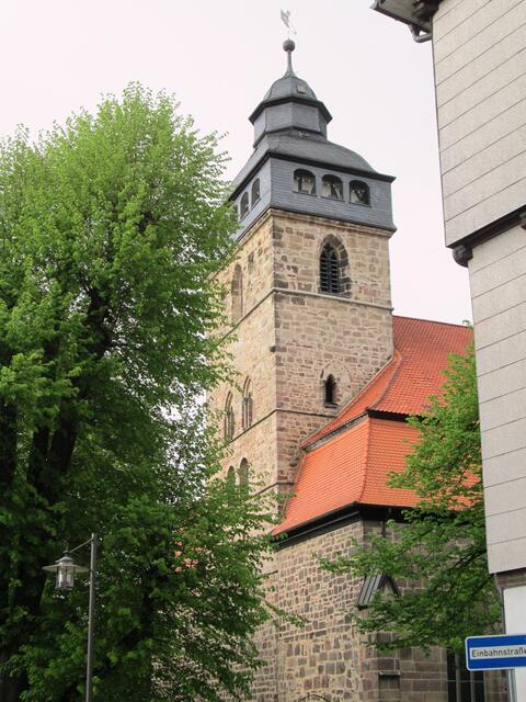 Der Turm der Liebfrauenkirche in Witzenhausen.