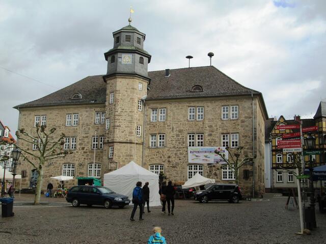 Das Rathaus von Witzenhausen.