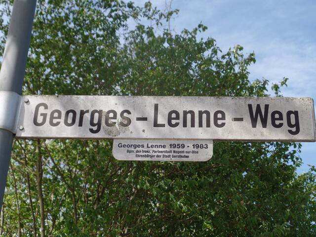Georges-Lenne-Weg im Gersthofer Stadtpark