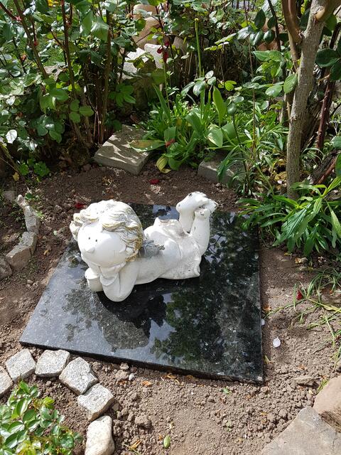 diese schöne Steinplatte hab ich auf dem Resyclinghof gefunden ! Ohne jeden Defekt aber wunderschönen Schimmer von Silberflecken hat sie !