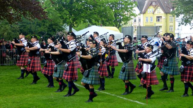 Wettbewerbe für Pipe Bands