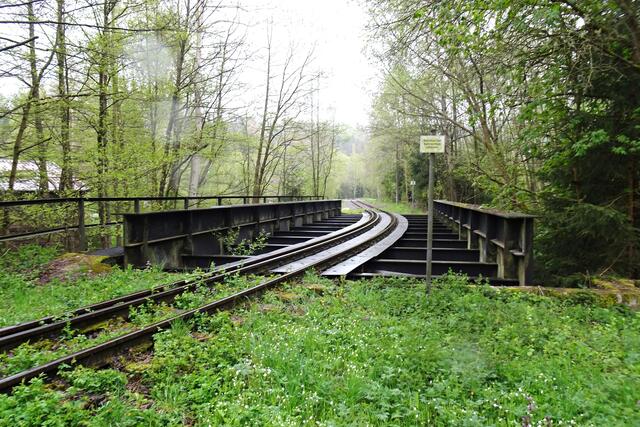 Gleisanschluss für die ehemaliges Sägewerk (Rinkemühle)