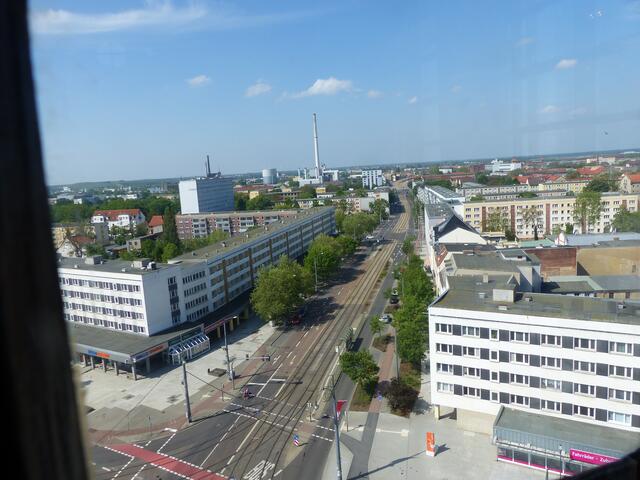 Blick aufden Westen der Sradt