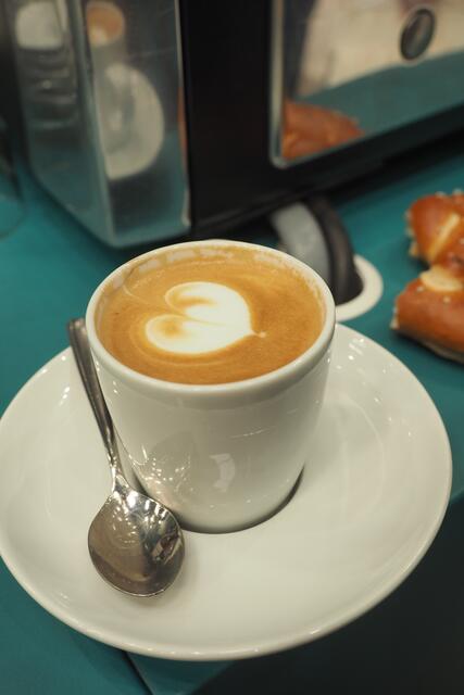 ...und zwischendurch braucht´s auch mal einen leckeren Cafe zum Durchhalten