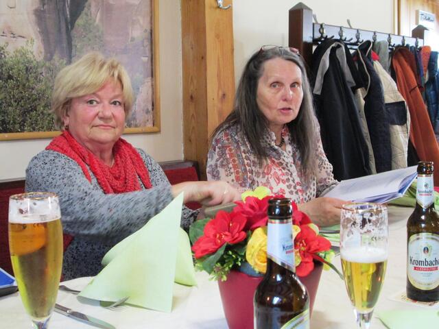 Karin Franzisky und Heidrun Preiß.