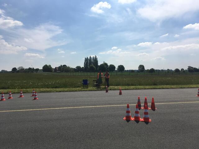 Streckenposten im Sektor 1