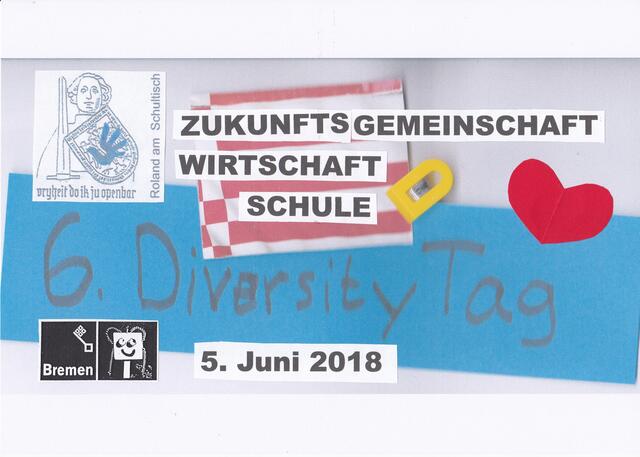Plakat zur Bremer Aktion für Kinder am 6. Diversity-Tag