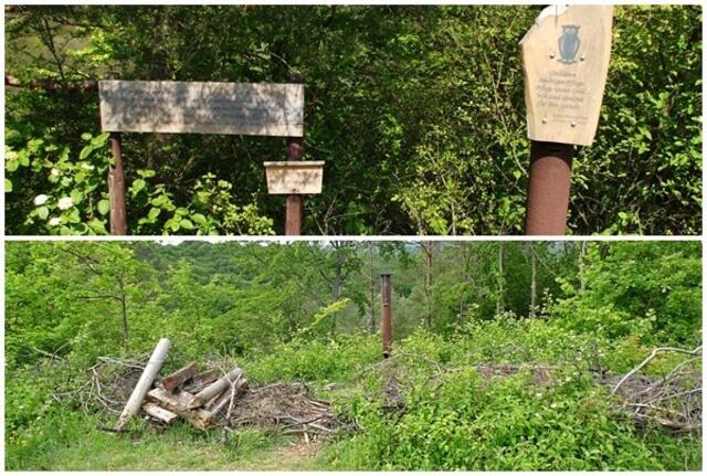 Das traurige Ende des Orchideen Lehrpfades in Krawinkel - Ende Mai 2019 !