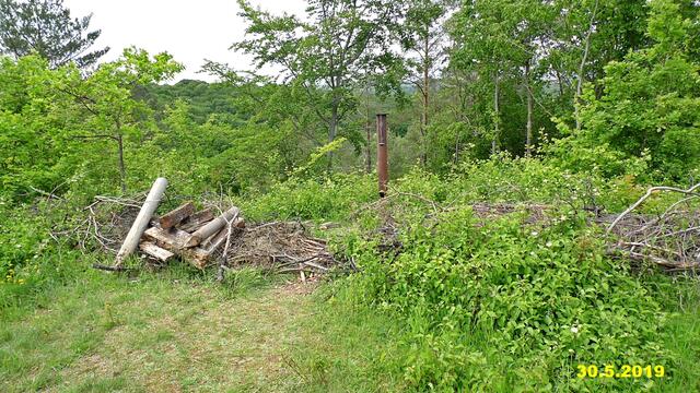 Das traurige Ende des Orchideen Lehrpfades in Krawinkel - Ende Mai 2019 !