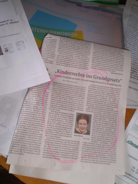 "Kinderrechte ins Grundgesetz"