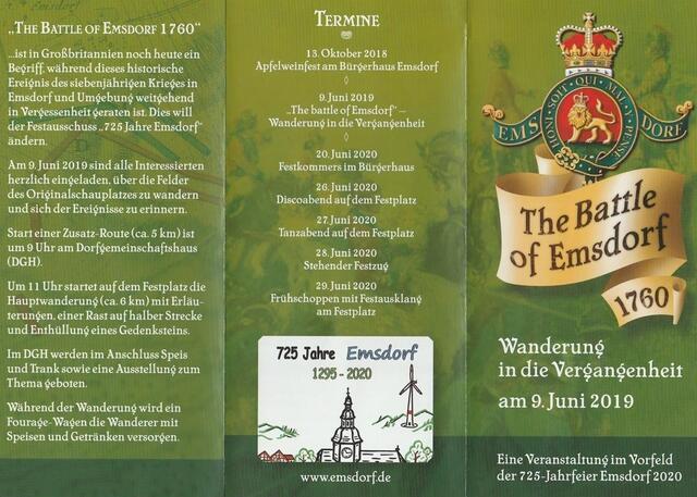Kopie Flyer Battle of Emsdorf 1760 (Aussenteil)