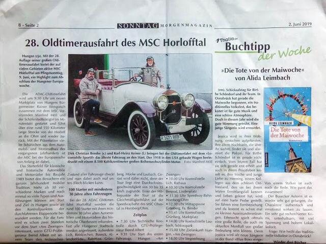 Locomobile Sportif
bei der 28. Oldtimerausfahrt des MSC Horlofftal