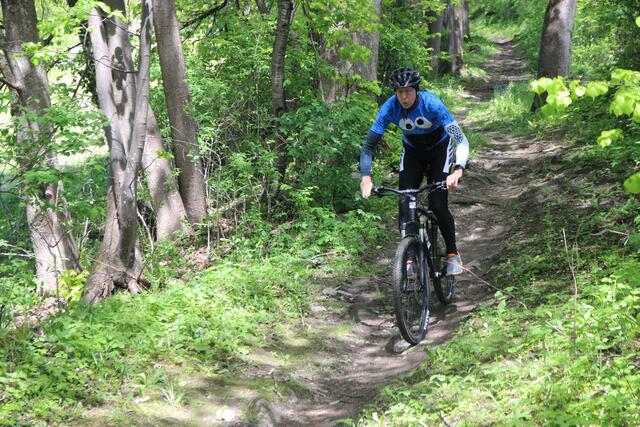 Trail Abfahrt