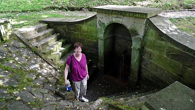 In Bad Bibra finden sich zahlreiche ehemalige Heilquellen und Brunnen / 10.6.2019 !