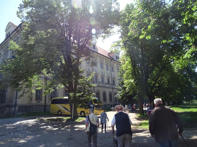 Die Klosteranlage.