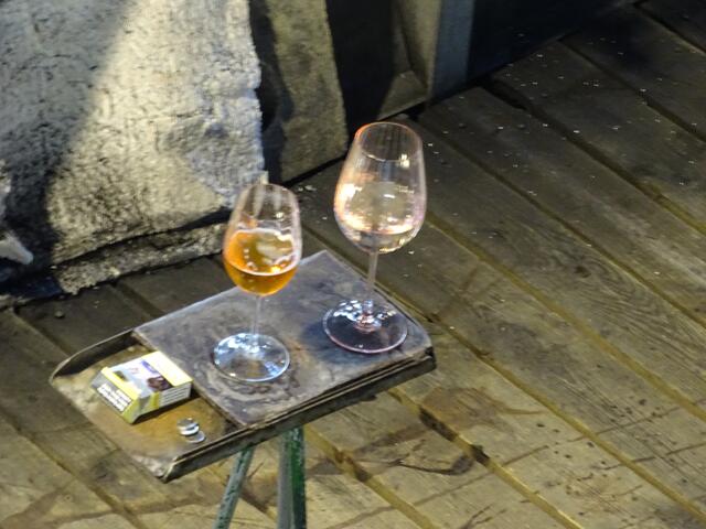 Die Hitze. Bier gegen Wasser.