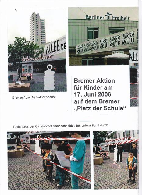 Welttag der Schule 2006 in Bremen