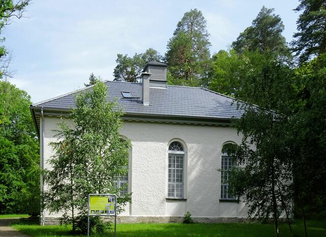 ehemalige St. Marcus - Kirche aus dem Jahr 1830 in Mägdesprung, 1990 wurde sie entwidmet. Seit 2015 befindet sich das Bauwerk in Privatbesitz. 2016/2017 erfolgte eine Renovierung der Bauhülle