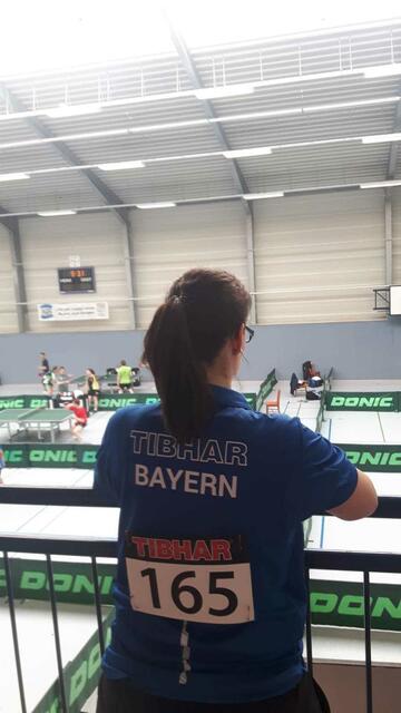 Bereits zum zweiten Mal hatte sich Tina Knöpfle für die Deutsche Meisterschaft qualifiziert