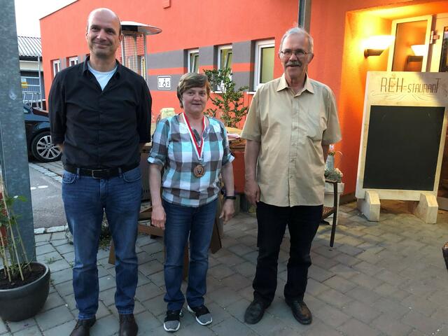 Tandem Platz 3: Magalena Küchler, auf dem Bild fehlt Daniel Tuffentsammer.