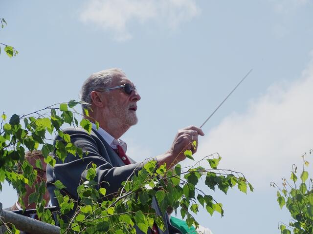 Bezirksdirigent Kurt Erich Schmidt