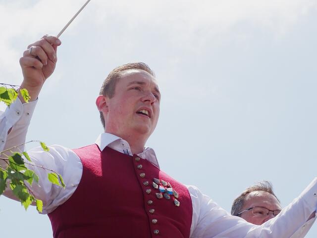 Stellvertretender Bezirksdirigent Christian Weng