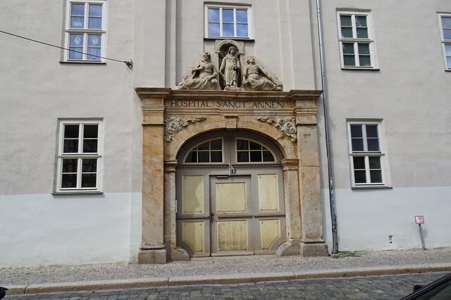 einstiges Hospital am Steinweg, jetzt betreutes Wohnen