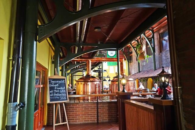 im Brauhaus Lüdde