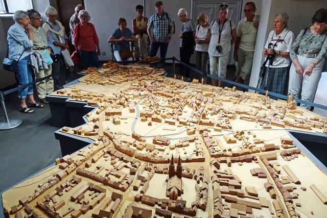 Ausschnitt vom Stadtmodell