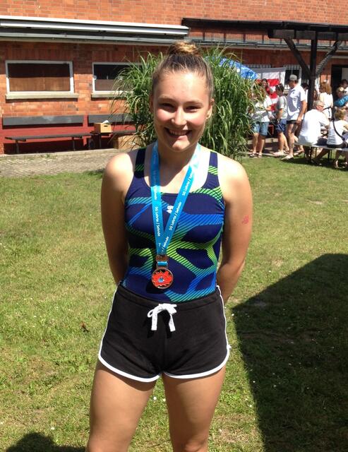 Eine der fleißigsten Starterinnen des Wochenendes und mehrfache Medaillengewinnerin: Marisa Lenz