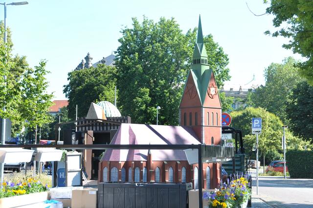 Hannovers markante Gebäude - wie die Marktkirche und das Anzeiger-Hochhaus ....