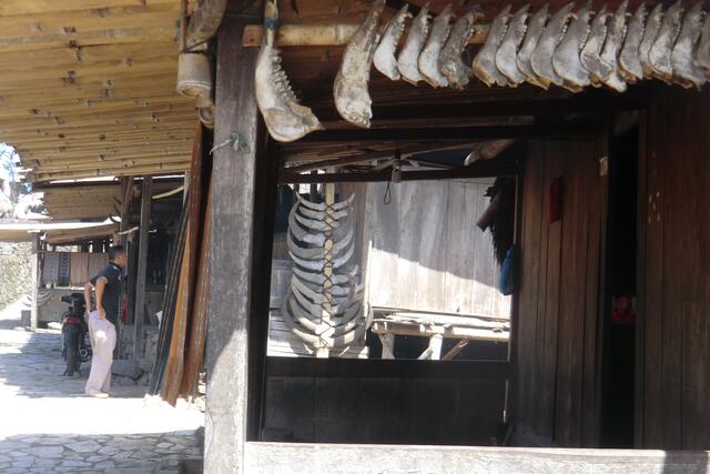 Trophäen der Opfer für die Verstorbenen sind Prestigeobjekte