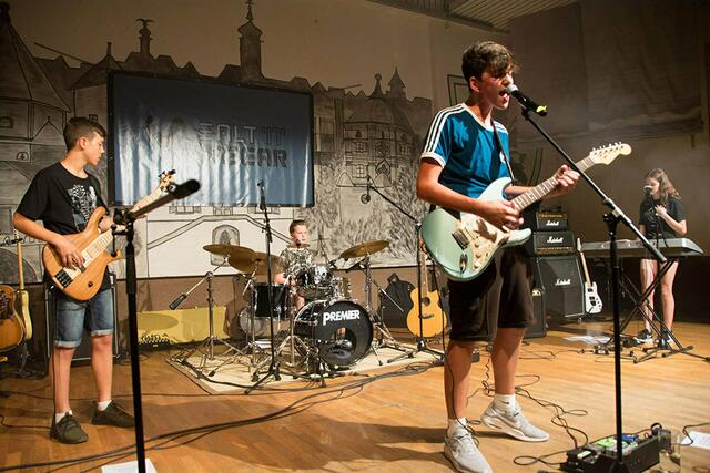 Die Schülerband Salt´n`Vinegar eroberte den zweiten Platz | Foto: Marco Laves