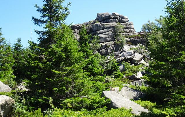 zu den Hohneklippen gehörende Grenzklippen