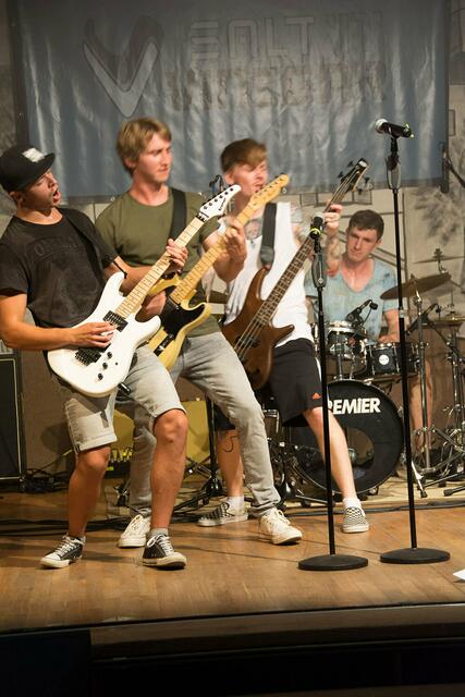 Die Sieger des Abends: The Rockshosts aus Aichach. | Foto: Marco Laves