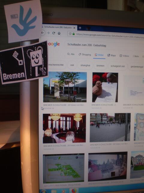 s. GOOGLE: "Schultaube zum 200. Geburtstag"