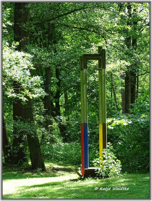 "Foundation" von Markus Jung im Eichenpark Langenhagen (Foto: Katja Woidtke)