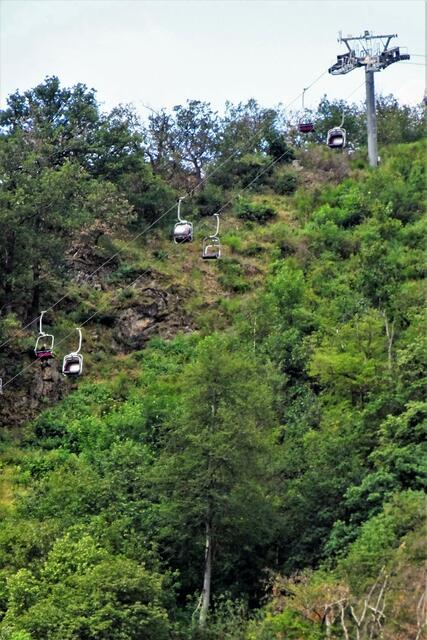 der Sessellift zur Roßtrappe