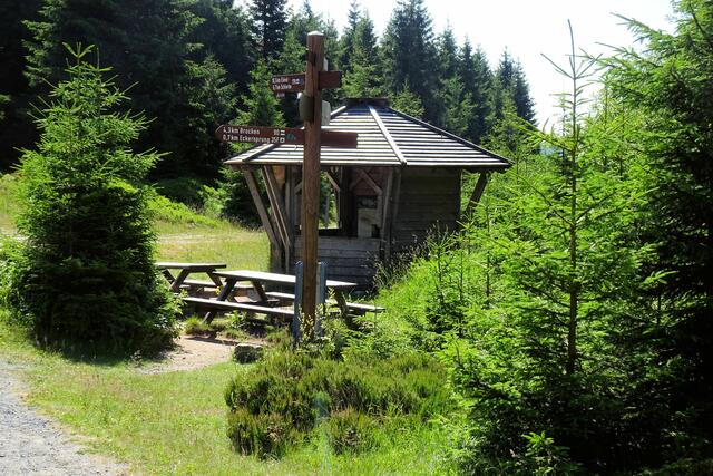 Schutzhütte am Dreieckigen Pfahl