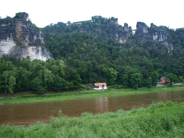 Elbe und Bastein