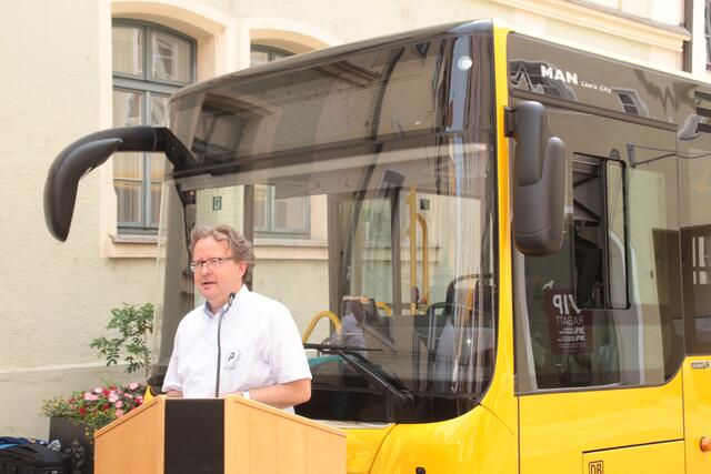OB Armin Neudert bei der Präsentation