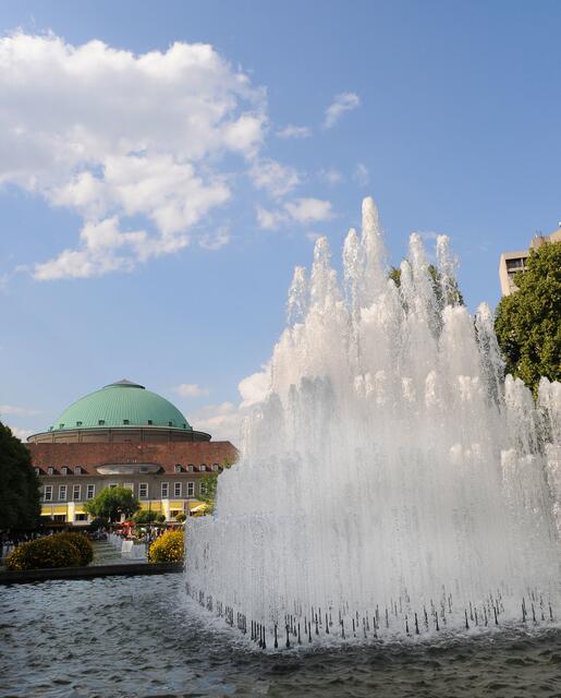 Wasserspiele im Stadtpark