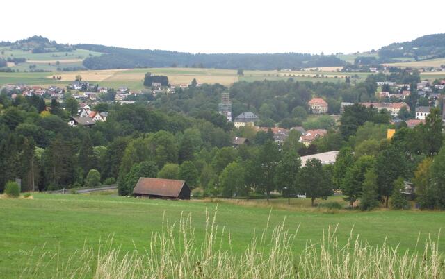 Blick auf Gersfeld