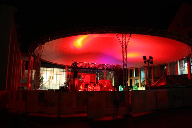 Beeindruckende Lichtshow