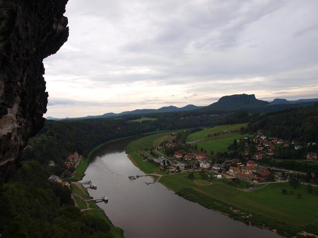 Elbblick auf den Lilienstein