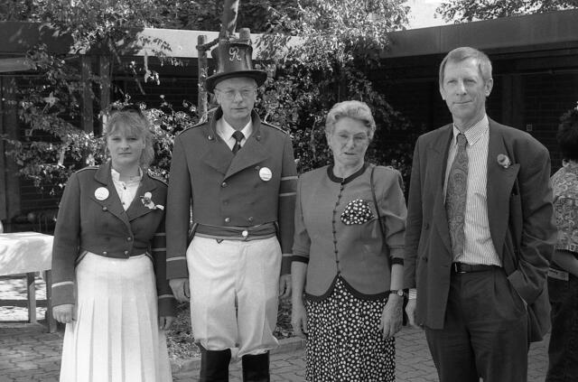 Tag der offenen Tür im Postamt Döhren 1991.