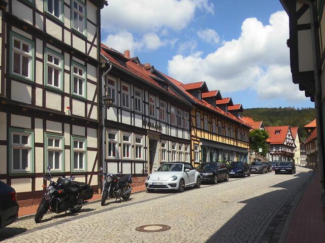 . . . in der "Historischen Europastadt" Stolberg im Südharz . . .