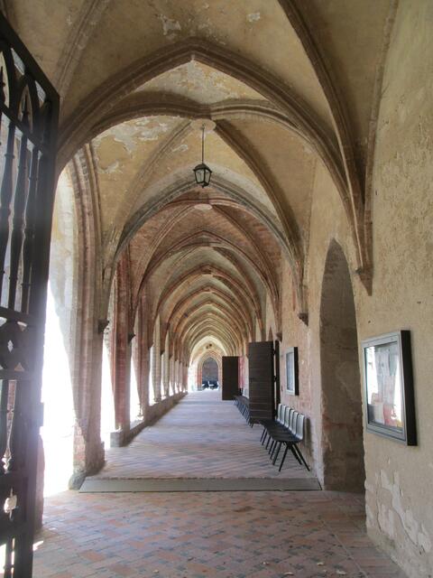 Kreuzgang im Kloster Chorin.